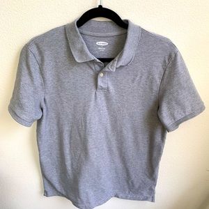Gray Polo.